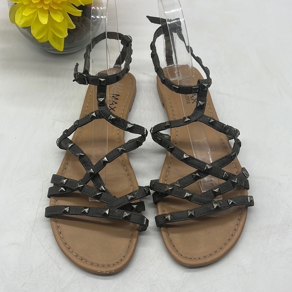 Max Azaria Miley Cirus Gladiator Sandal Size 7 MCS4063